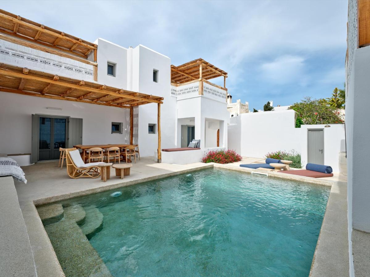 Siora Of Paros - Ammiralis & Castelis Villa Náousa Exteriör bild